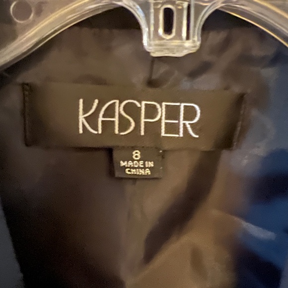 Kasper women’s embellished black blazer size 8. - Picture 3 of 8